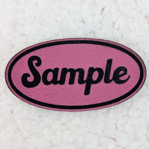 Trendy Transfers - That Sounds Like My Husbands Problem FAUX Leather Patch