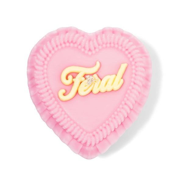 FUN CLUB - Feral Heart Candle (kitsch, funny gift)