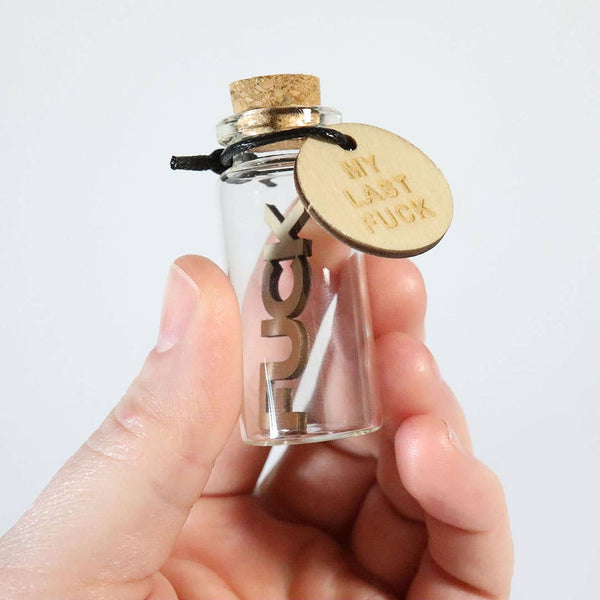 Bad Betty Greeting Co. - My Last Fuck Jar - Funny Novelty Gift