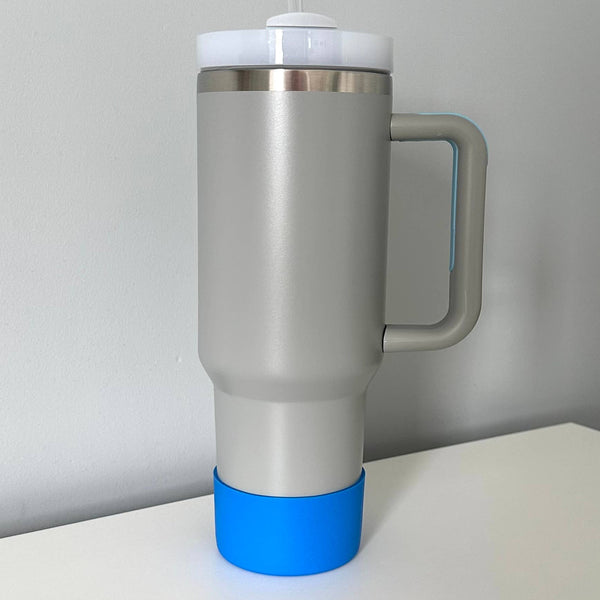 iconic mi - No Slip Silicone Tumbler Boot Accessory Dark Blue