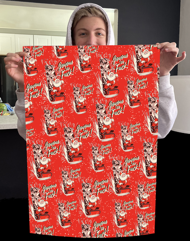 OffensiveDelightful - JOYOUS as FK! GiftWrap roll of 3