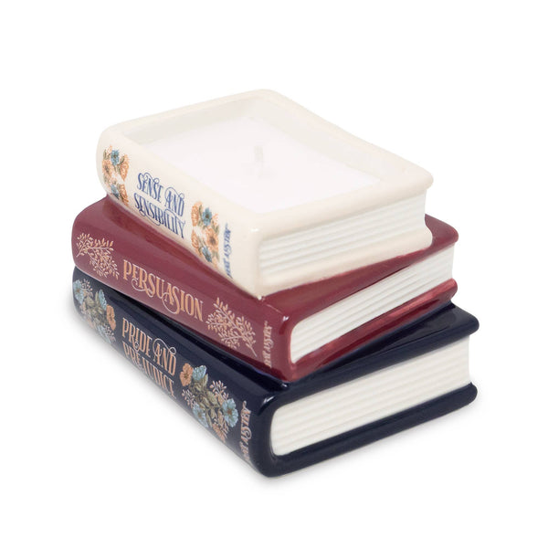 Steel Mill and Co. - Bookstack Candle, Jane Austen