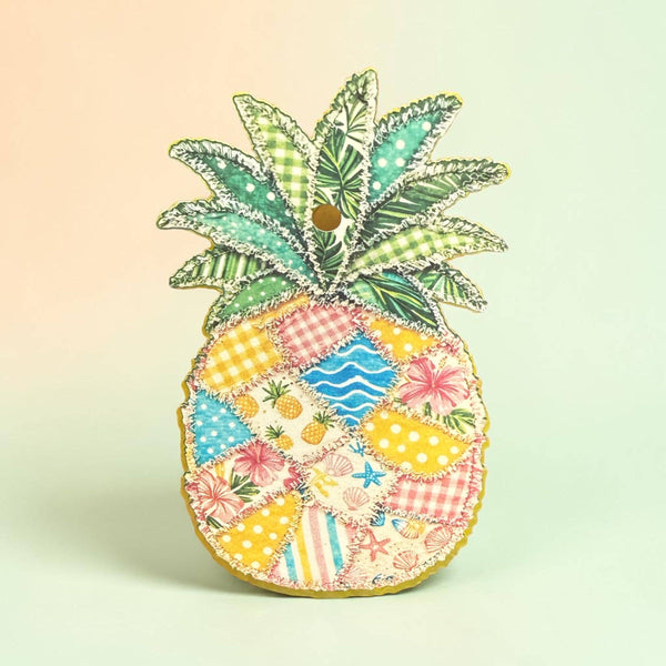 Bug and Bean Freshies - Pineapple Patchwork Freshie