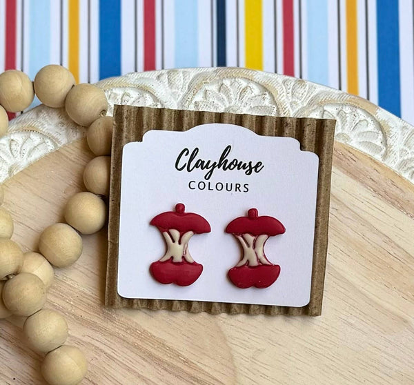 Clayhouse Colours - School Studs |  Teacher Earrings