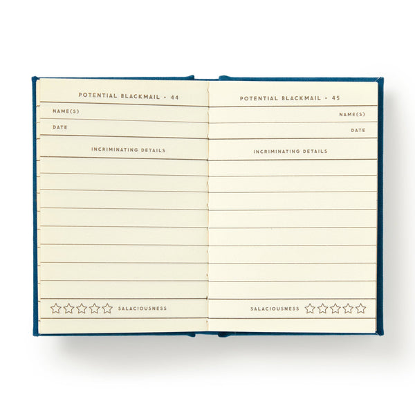 Chronicle Books - Brass Monkey Future Blackmail Tiny Diary