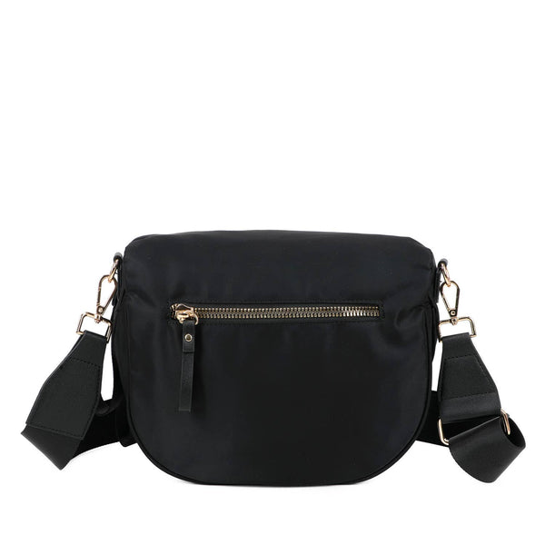 Paulina Nylon Waterproof Multi-Compartment 10" Crossbody Bag
