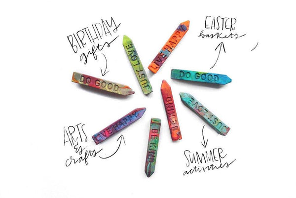 Art 2 the Extreme® - The Original Rainbow Crayon® - Rainbow Crayon Kindness Collection - Mini Crayon Stix® 4 pk