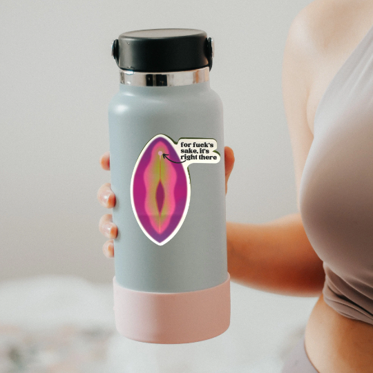 As Told By Ellie - For Fuck's Sake It's Right There Vagina Sticker