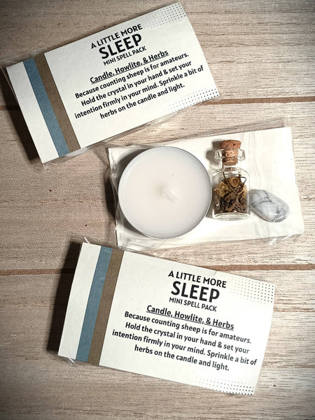Elemental Earth Shop - Mini Intention Spell Packs Travel Pack