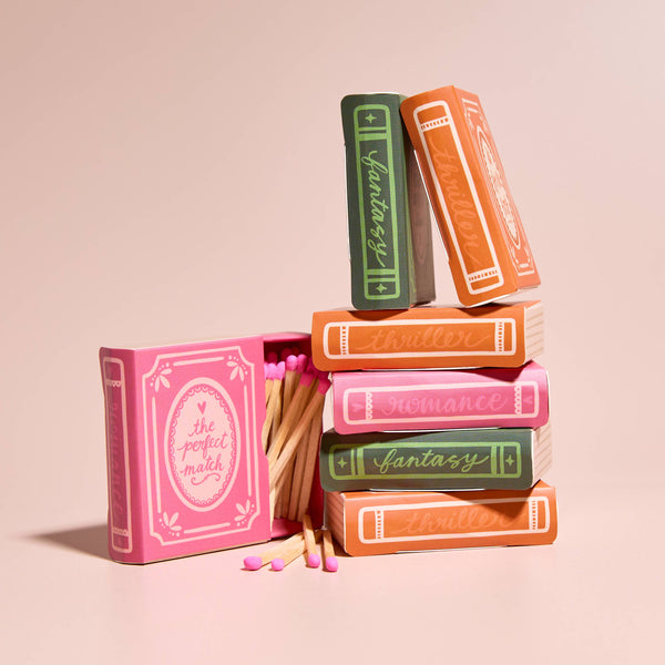 Enlighten the Occasion - Bookish Book Themed Matchboxes