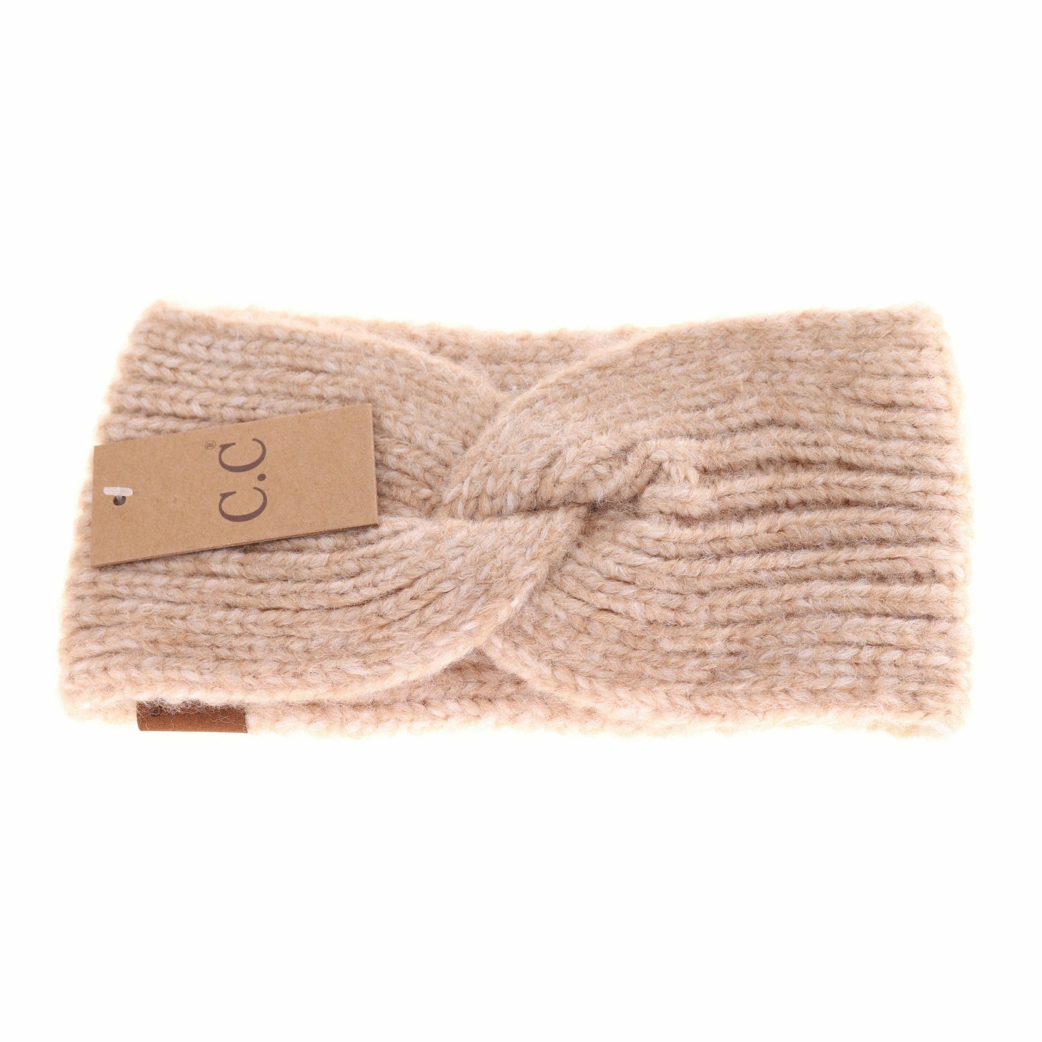 C.C Beanie - Soft Ribbed Head Wrap HW2074