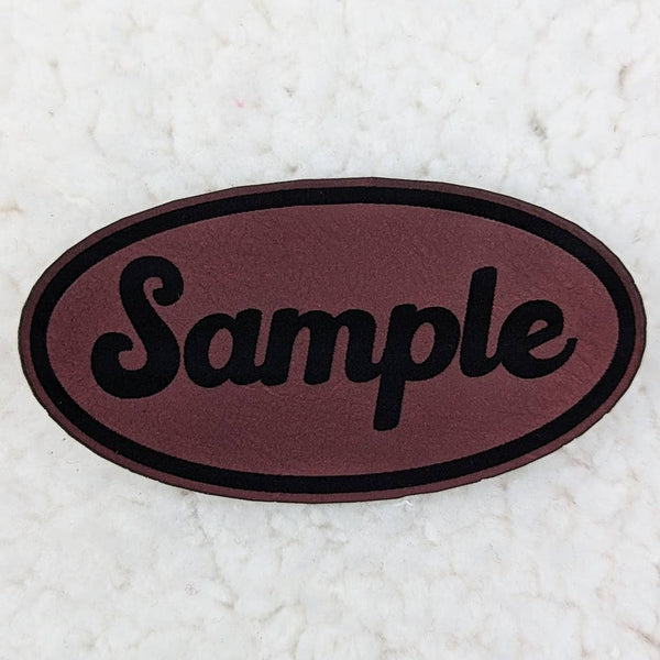 Trendy Transfers - That Sounds Like My Husbands Problem FAUX Leather Patch