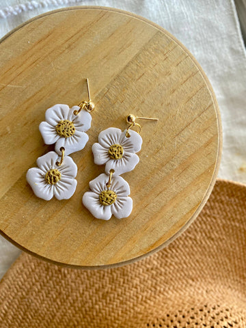 Terra Made - Poppyseed dangle earrings