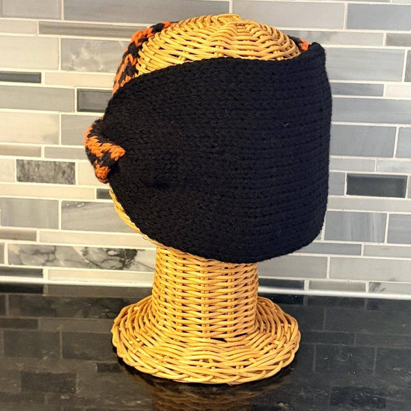 The Pawfect Accessory - Tiger Stripe Knit Twist Headband | Cincinnati Team Spirit