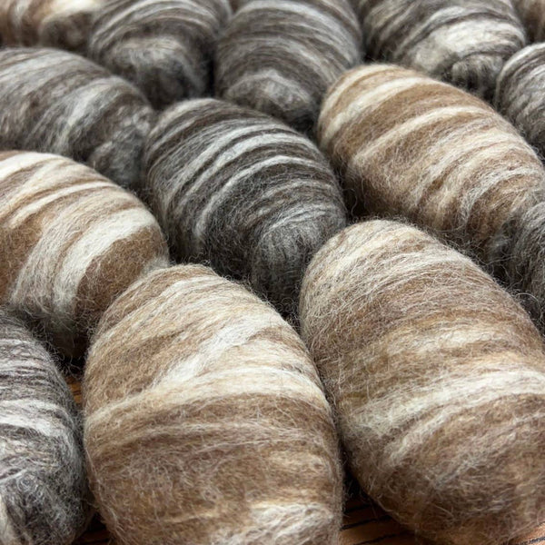 Twisted Purl LLC - Felted Soap Natural Color Pack of 25 Individually Labeled