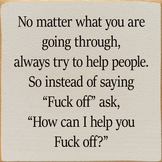 SAWDUST CITY - No Matter What You Are Going Through, Always Try to Help...: Old Black