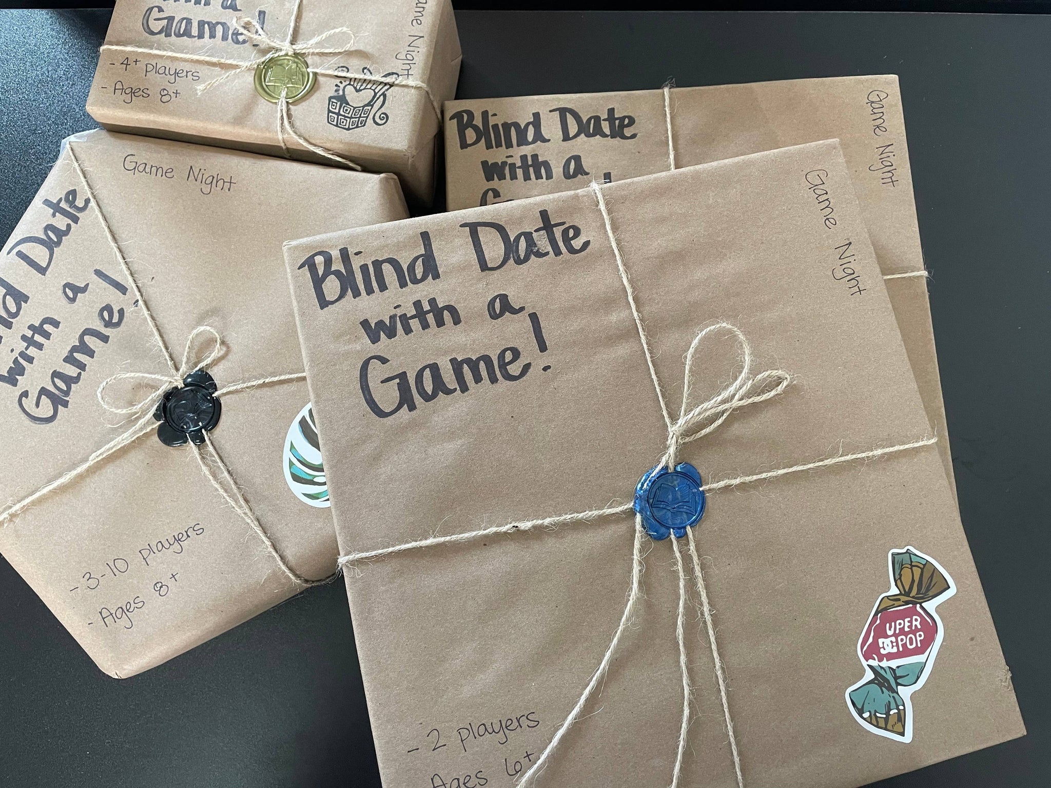I Love Books and Bows - Blind Date with a Game