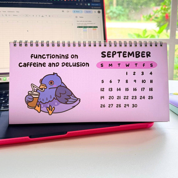 Corporate Snark - 2027 Live, Laugh, Crash Out Calendar