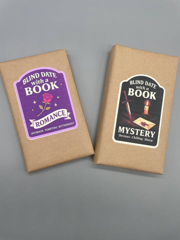 I Love Books and Bows - Blind Date With a Book- FRESH LOOK -1/2 MYSTERY, 1/2 ROMANCE