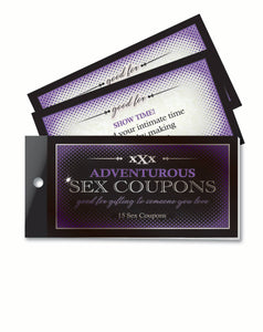Little Genie Productions - Sexual Adventures Coupon Book for Couples