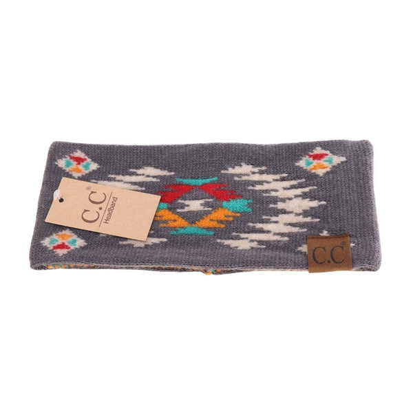 C.C Beanie - Aztec Patterned Women's Fashion Headband