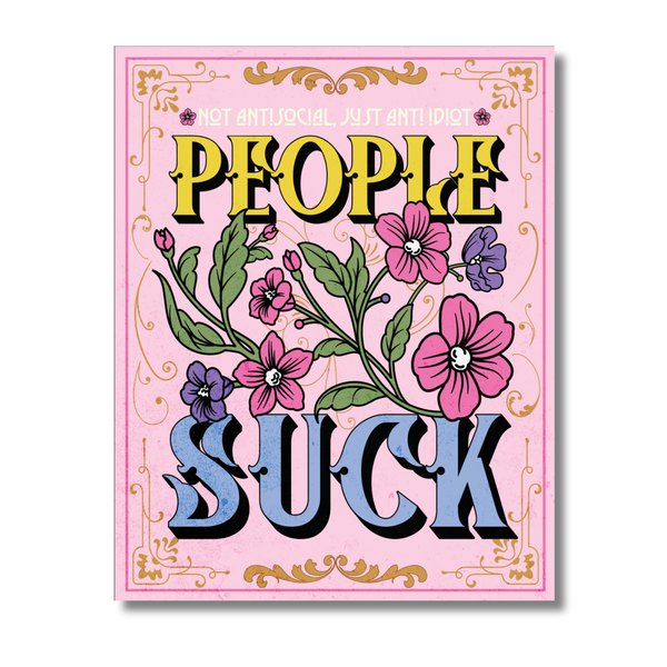 FUN CLUB - People Suck Puzzle (Funny, gift, unique gift)
