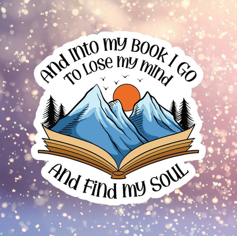 Fables and Fae - Into the Book I Go Sticker: 3 / Glossy