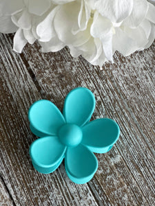 Harris Girls & Co. - Flower Power "Turquoise" Hair Clip