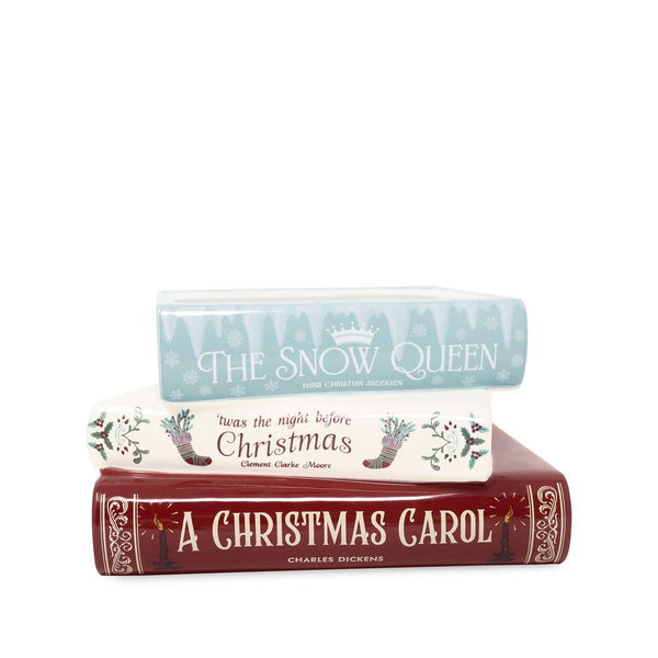 Steel Mill and Co. - Stacked Book Planter, A Christmas Carol
