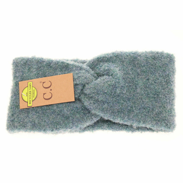 C.C Beanie - Eco-Friendly Shearling Yarn Twisted Women's Fashion Headband