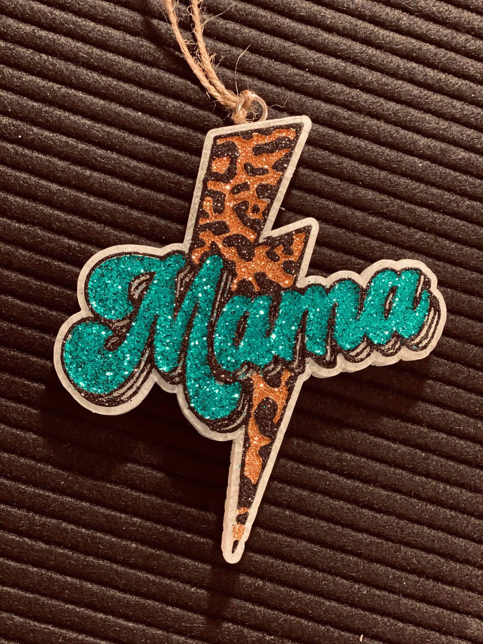 Sassy Fras Couture - Mama Lighting Bolt Car Freshie: Butt Naked
