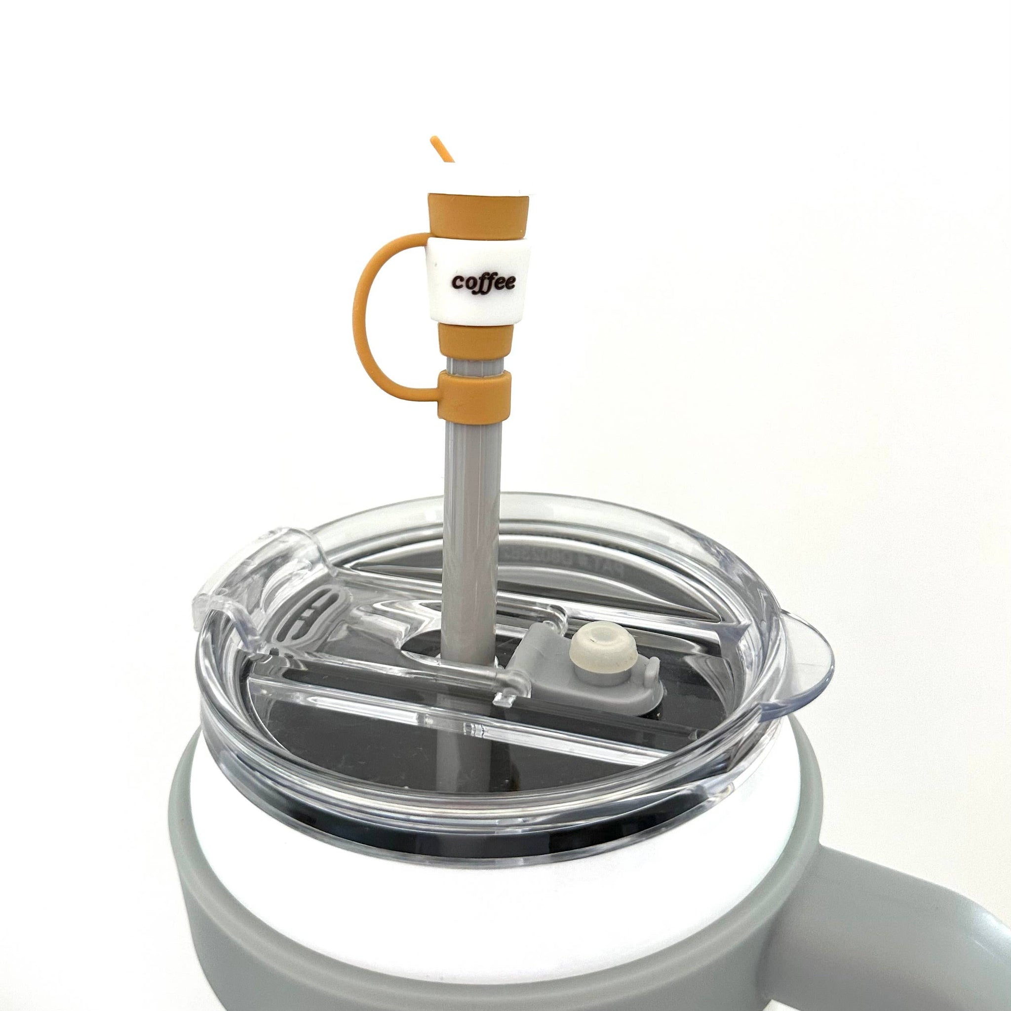 iconic mi - Straw Cover Coffee Cup 10mm Toffee