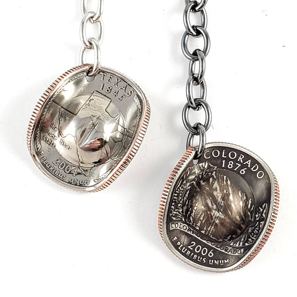Midnight Jo - State Quarter Cowboy Hat Keychain