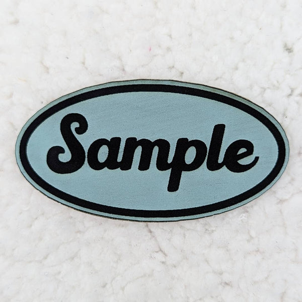 Trendy Transfers - That Sounds Like My Husbands Problem FAUX Leather Patch