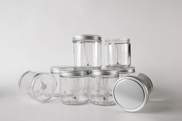 Milkhouse Candle Company - Candle Bar - 10 oz Glass Wicked Jar with Lid