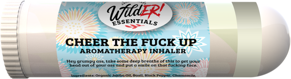 Wild Essentials - Cheer The Fuck Up Aromatherapy Inhalers, essential oils