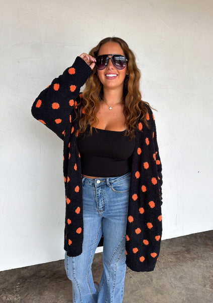 BLAKELEY - PREORDER- BOO CREW REVERSIBLE CLOUD CARDIGAN