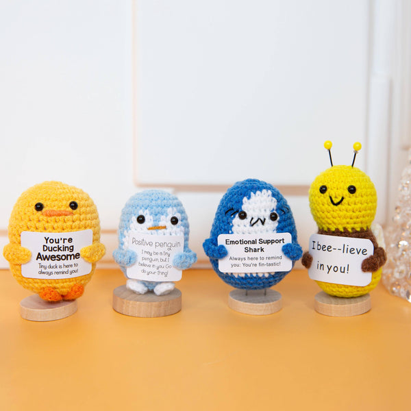 Emotional Support Crochet Fruits/Animals/Vegetables