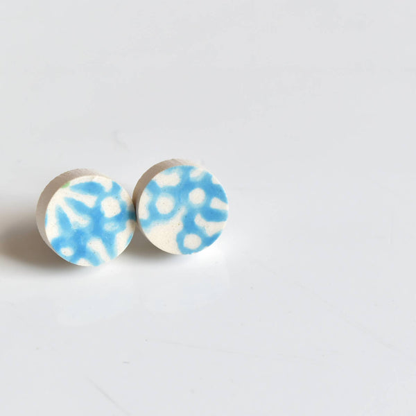 The Broken Plate Pendant Co - Broken Plate Stud Earring  