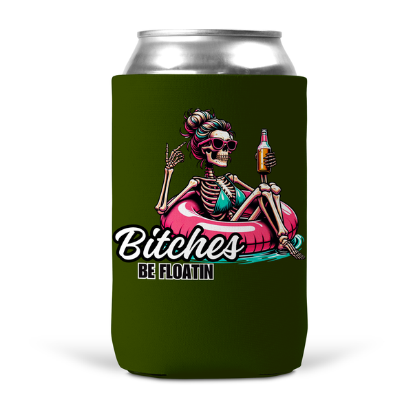 tcbco - Bitches Be Floatin' Koozie