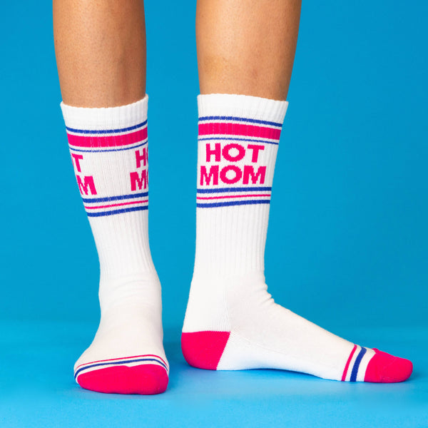 Gumball Poodle - Hot Mom Gym Crew Socks