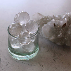 Pebble House - Clear Quartz Mini Sphere (Crystals & Stones)