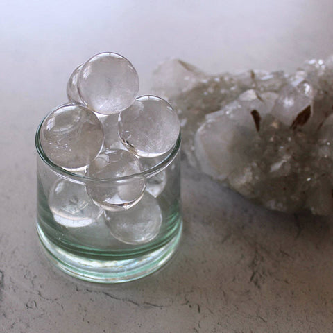 Pebble House - Clear Quartz Mini Sphere (Crystals & Stones)