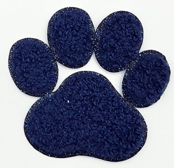 Trendy Transfers - Chenille Paw Print HAT/POCKET Patch