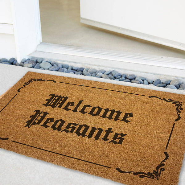 Shady Front - Welcome Peasants Door Mat