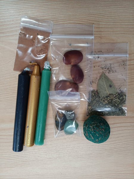 Elemental Earth Shop - Luck & Abundance Ritual Kit