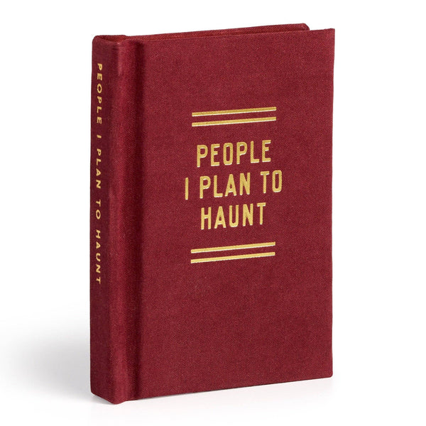 Chronicle Books - Brass Monkey People I Plan To Haunt Tiny Diary