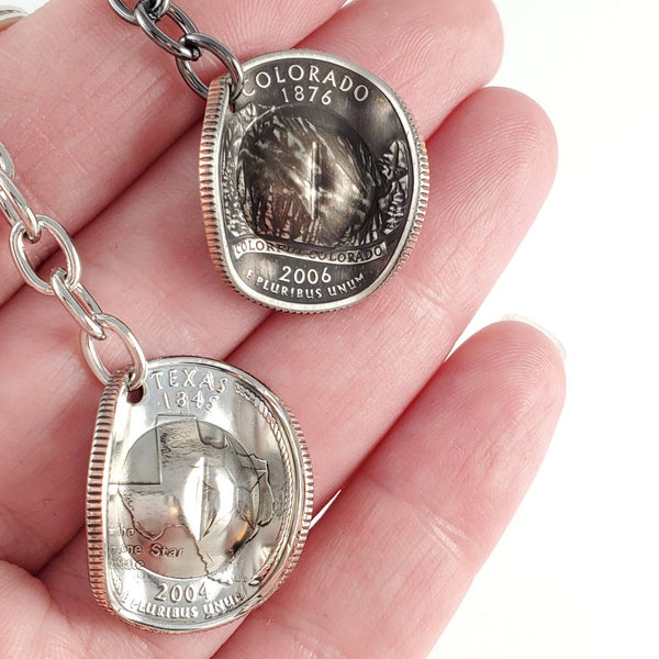 Midnight Jo - State Quarter Cowboy Hat Keychain