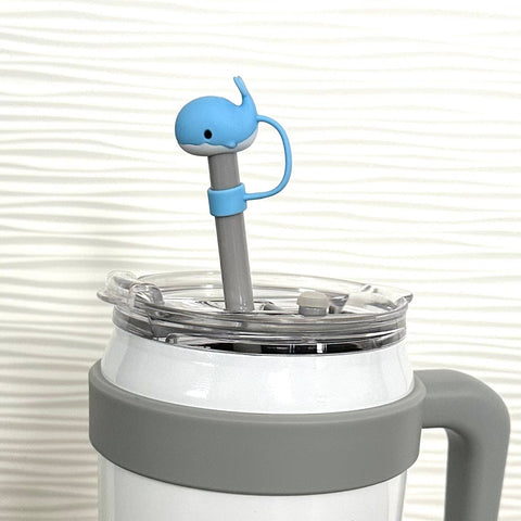 iconic mi - Straw Cover Whale 10mm