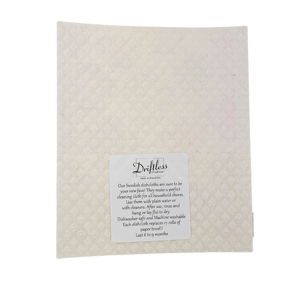 Driftless Studios - No Rain No Flowers Spring Swedish Dishcloths - Spring Decor